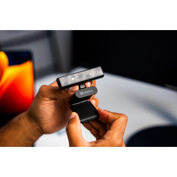 Фото - Веб-камера для компьютера Sandberg Face Scan Webcam Mini Full HD Autofocus, ENC, USB-A/USB-C connection (134-43)